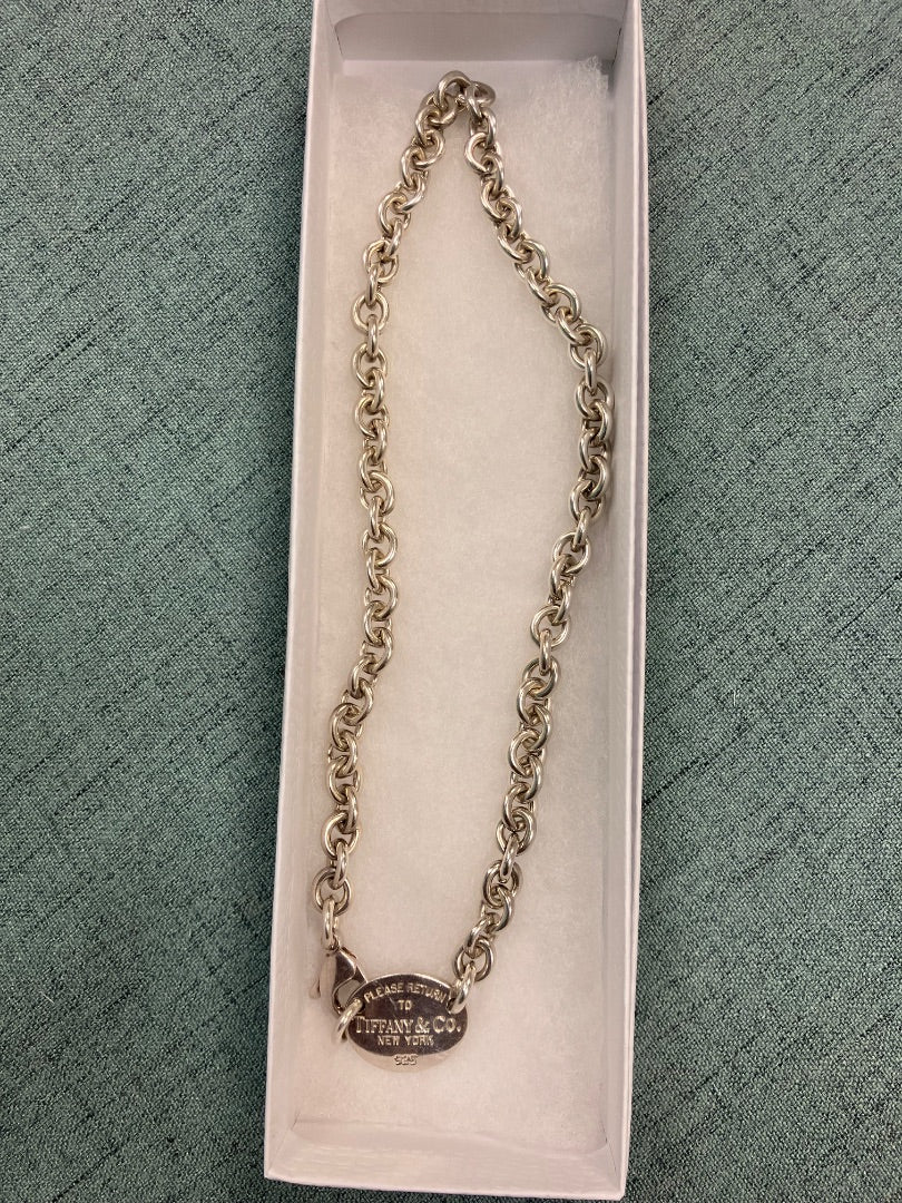 Silver Tiffany&co Necklace, Large