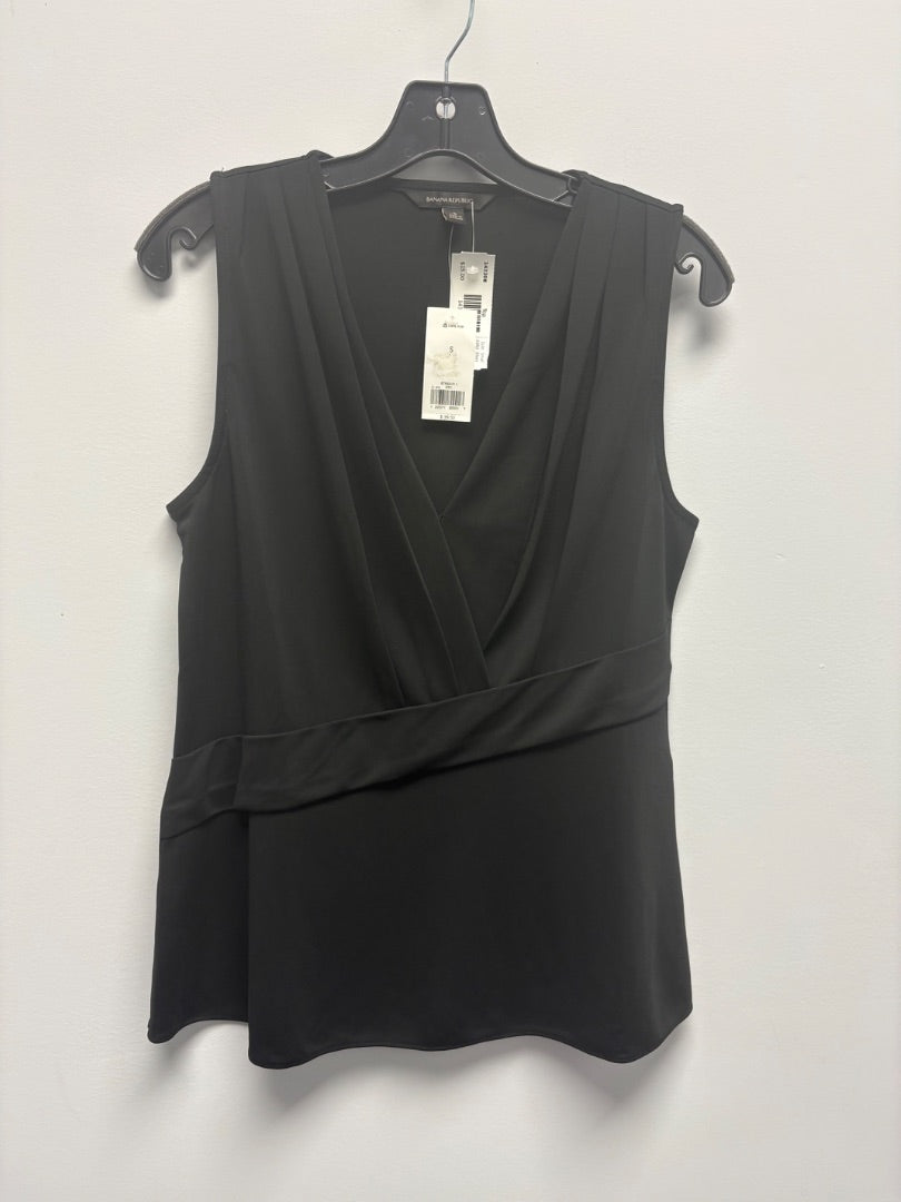 banana republic, Black, Top, Small