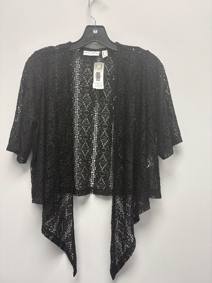 susan graver, Black, Top, Medium