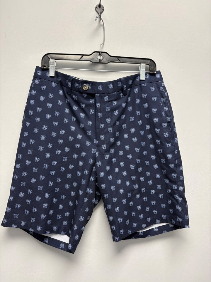 dunhill, Blue, Mens-shorts, 33