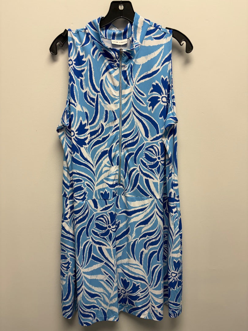 susan graver, Blue+, dress, XL