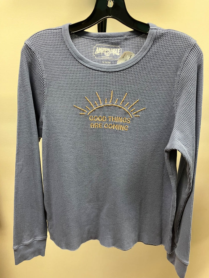 american eagle, Blue, Top, XL