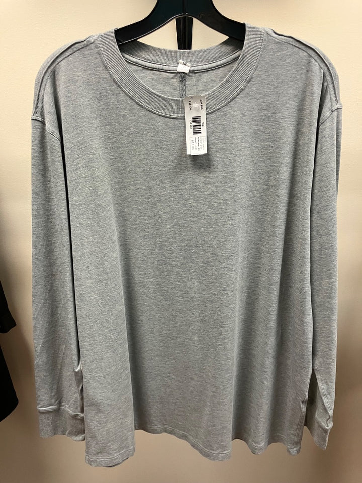 lululemon, grey, Top, Large