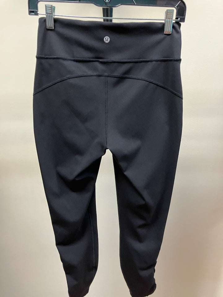 lululemon, Black, Pant, 8