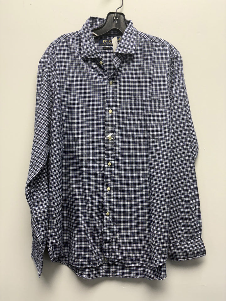Polo, Blue+, Top, Large