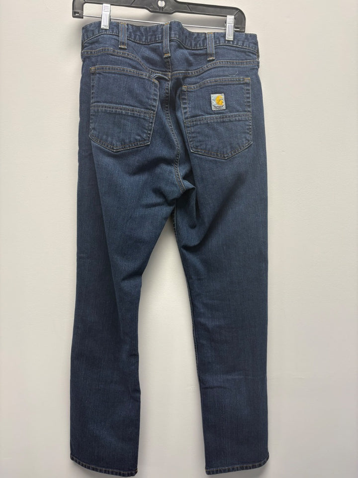 Carhartt, Blue, Mens-pant, 34x32