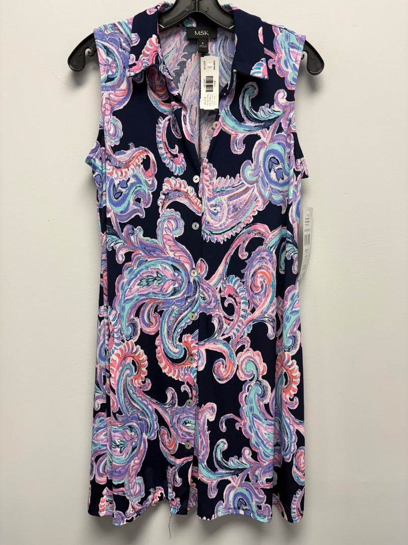 MSK, Blue+, dress, Small