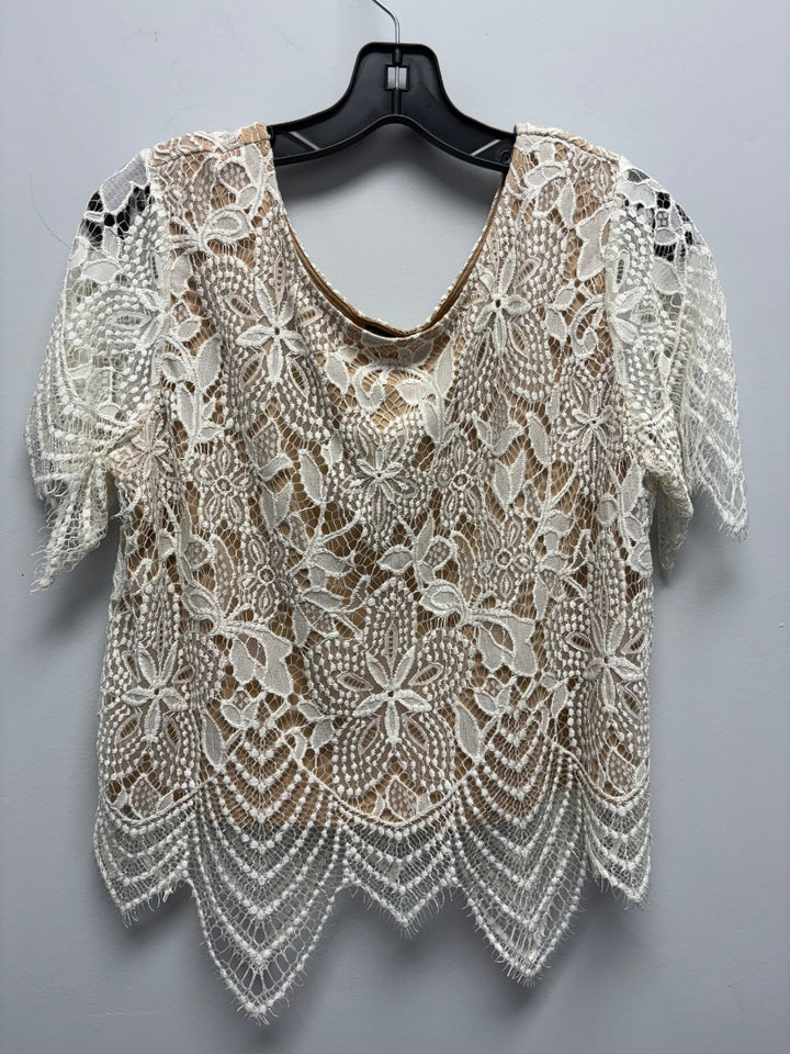 express, tan, Top, Large