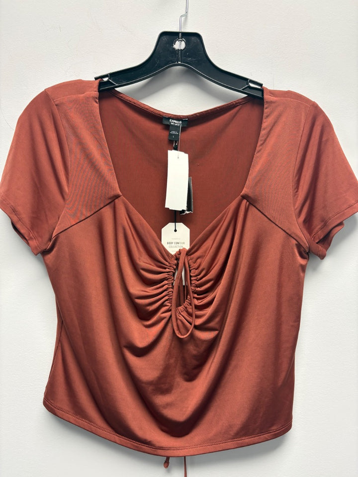 express, Orange, Top, Large