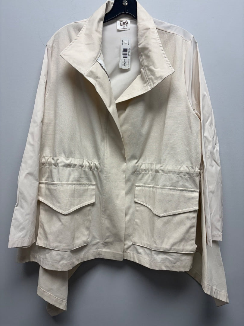 Planet, tan, outerwear, Medium
