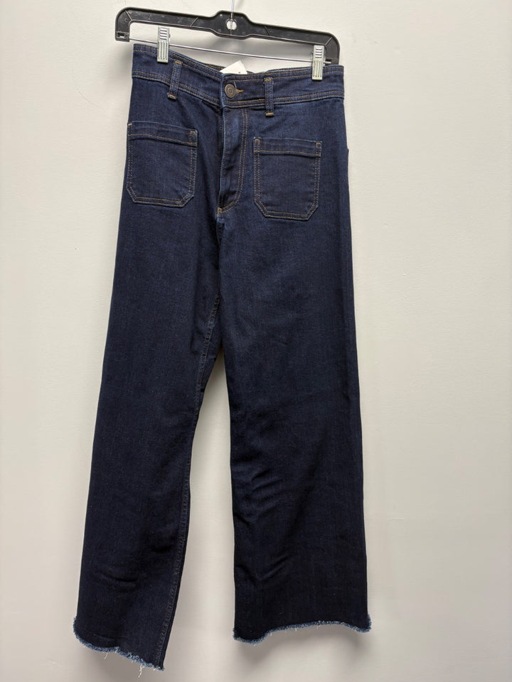 zara, Blue, pant, 6