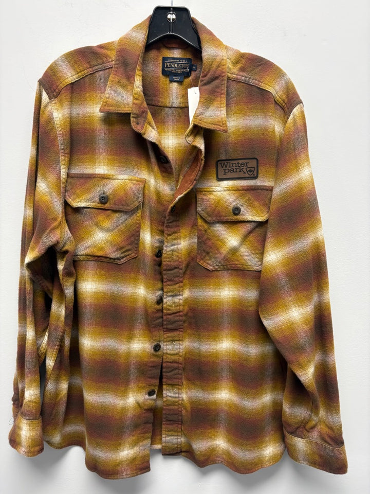 pendleton, Brown+, Top, XL
