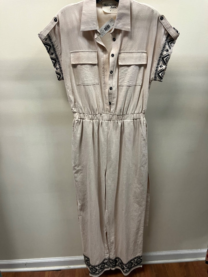 savanna jane, Tan+, jumpsuit, Small