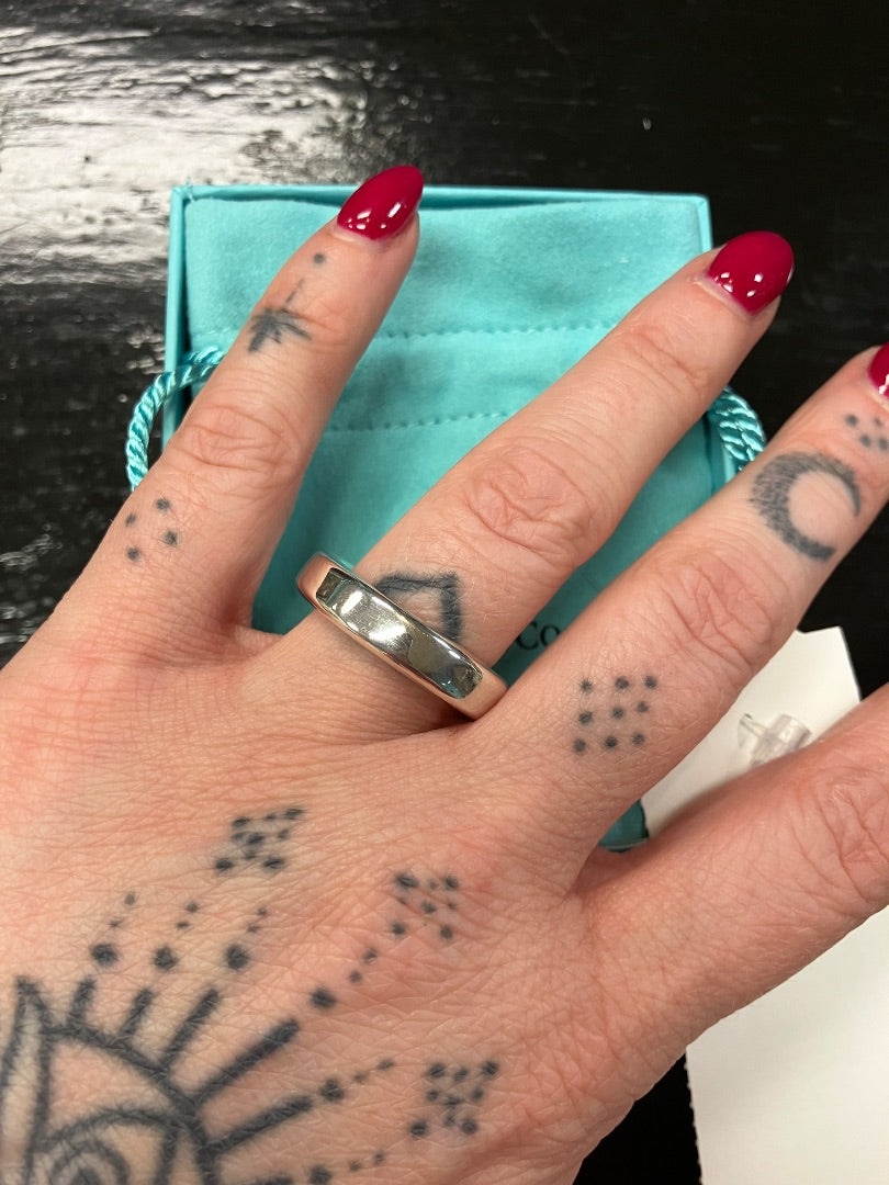 Tiffany&co, Silver, Ring, 8.5