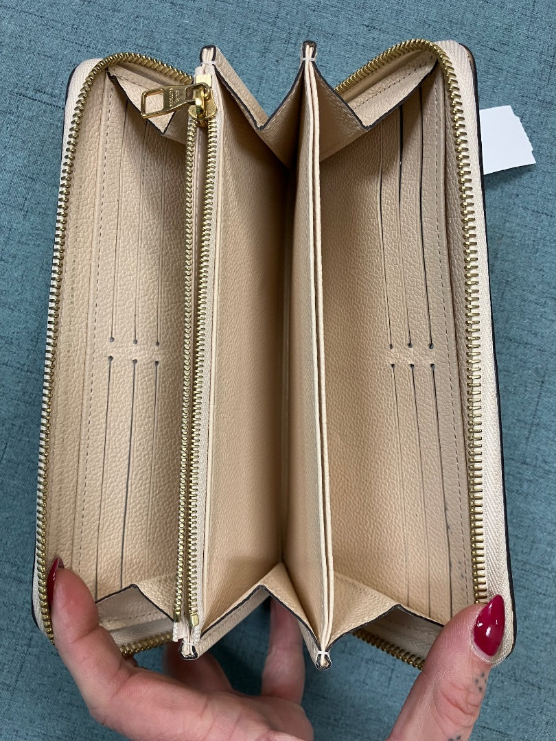 Louis Vuitton, Ivory, wallet, Medium