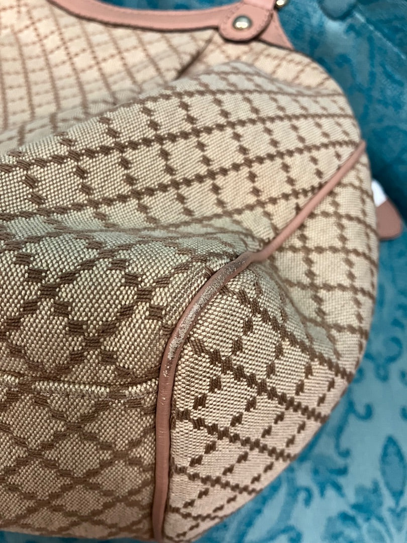 Gucci, tan, Handbag, Medium