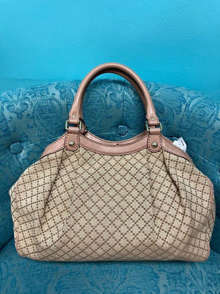 Gucci, tan, Handbag, Medium