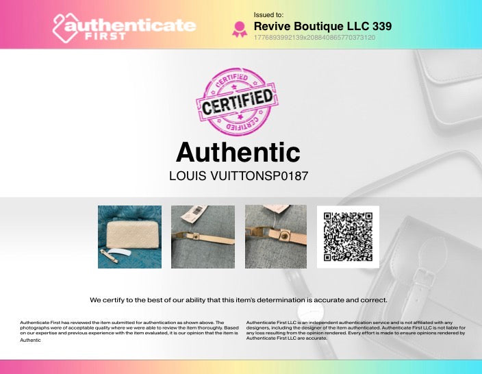 Louis Vuitton, Ivory, wallet, Medium