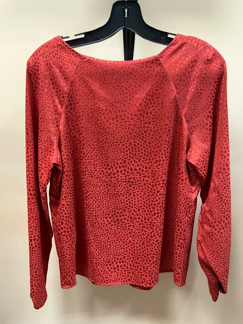 white house black market, Orange, Top, Small