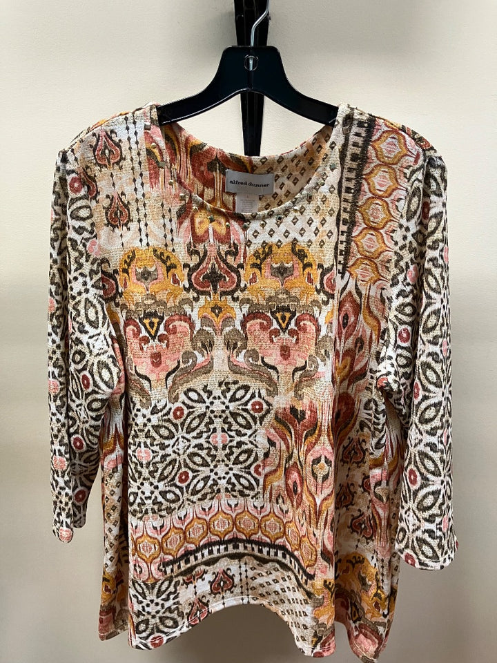 alfred dunner, Tan+, Top, Large