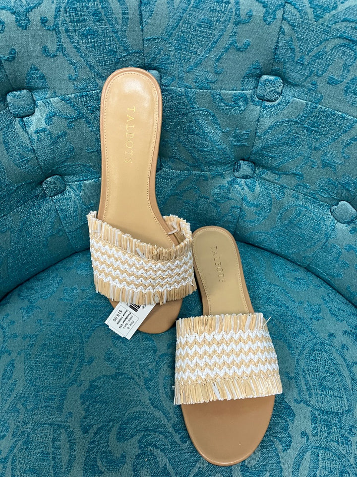 Talbots, Tan+, Sandal, 8