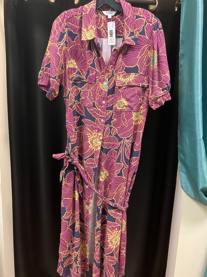 nicole miller, Purple+, dress, Large