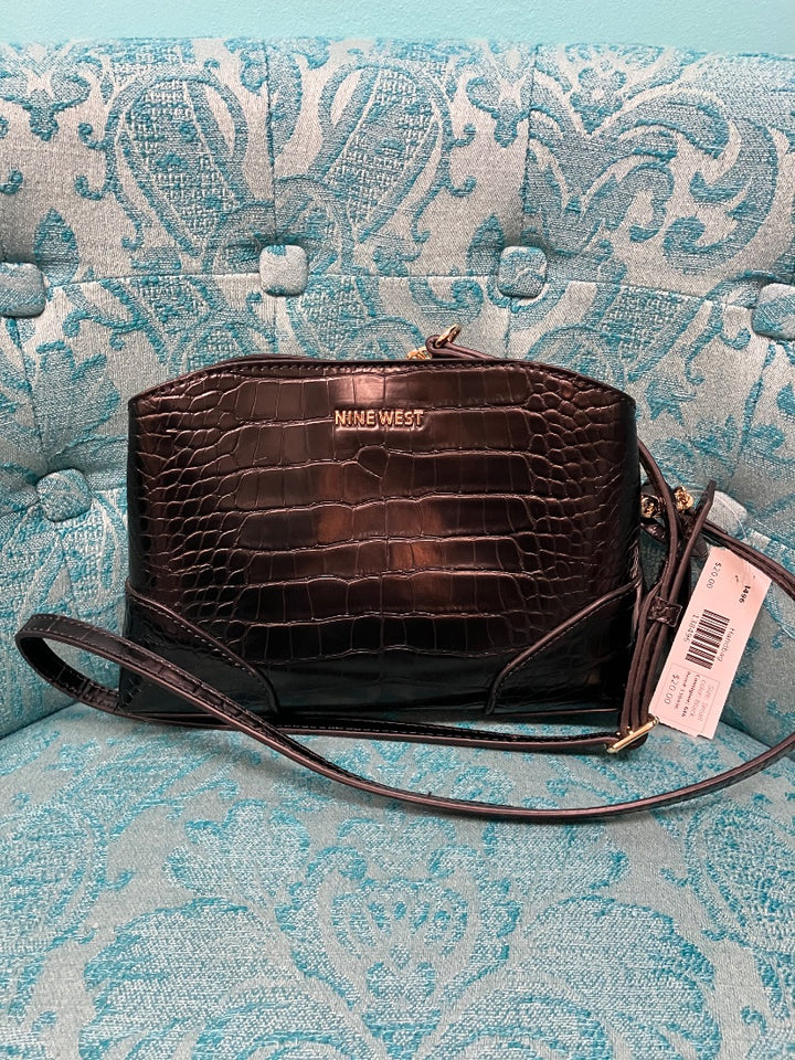 Nine West, Black, Handbag, Small