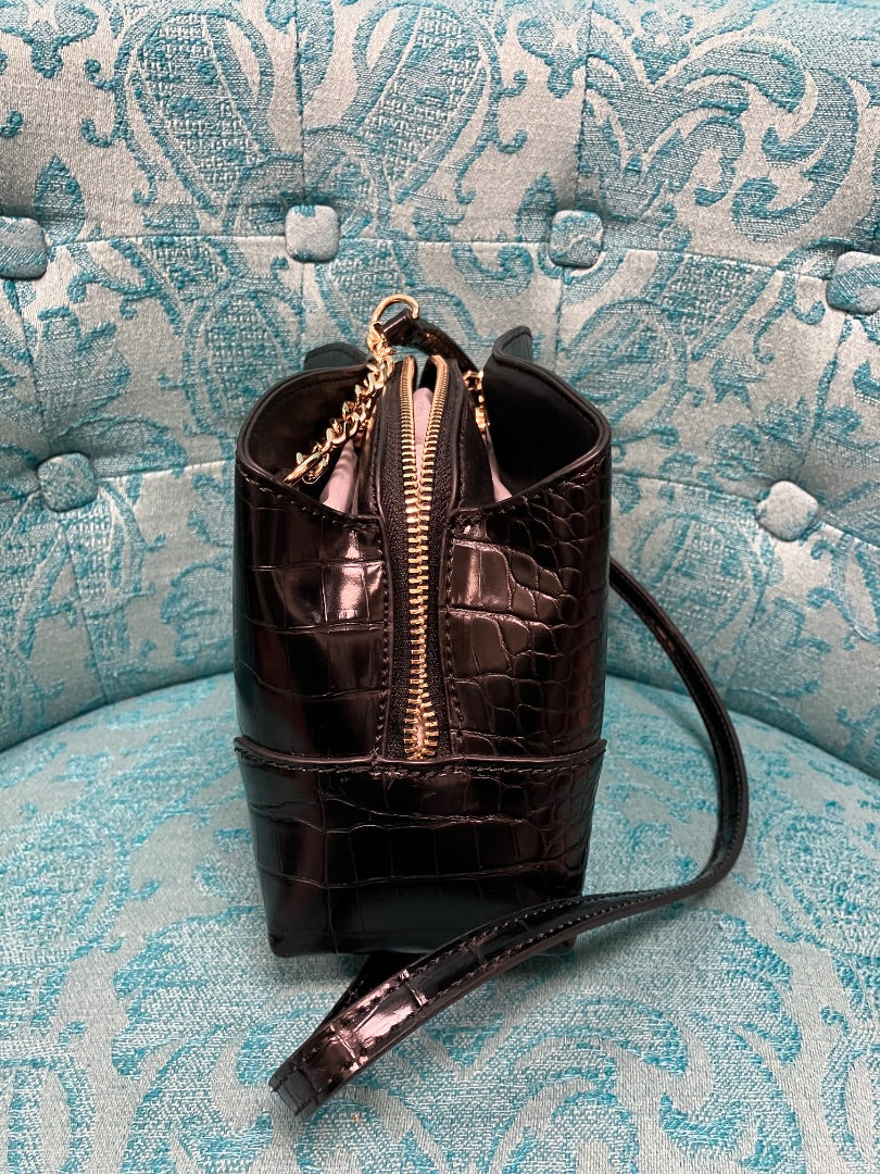Nine West, Black, Handbag, Small
