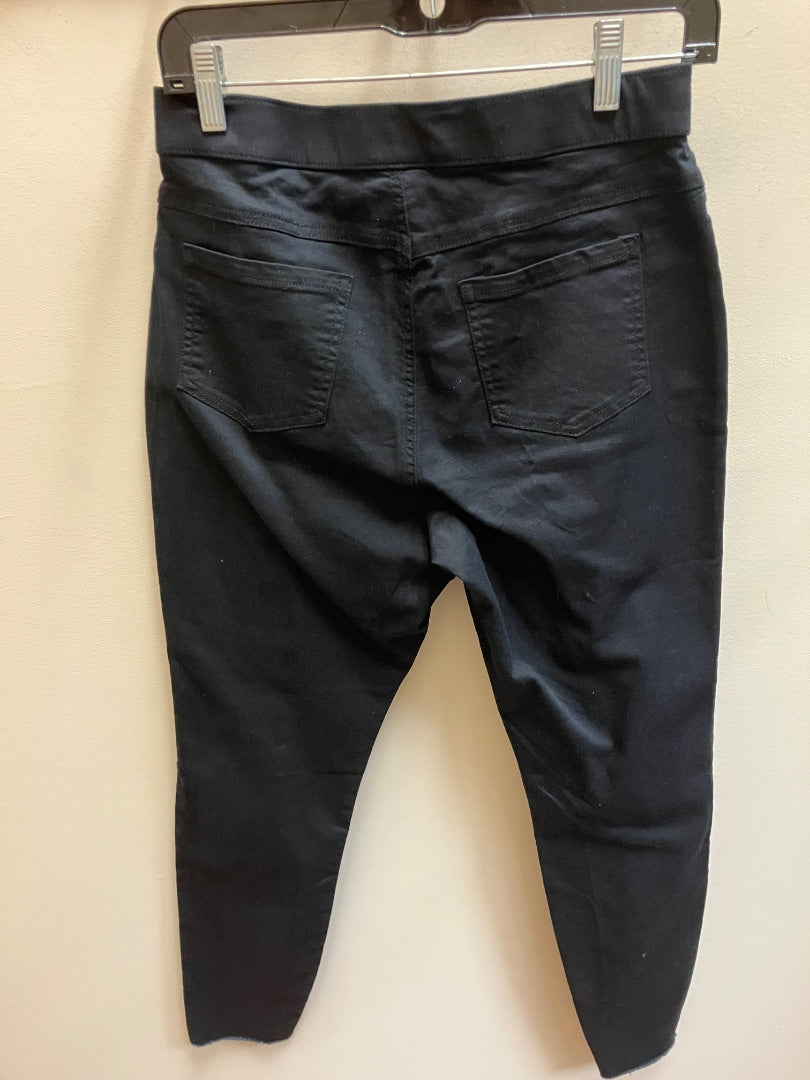 Hue studio, Black, pant, Medium