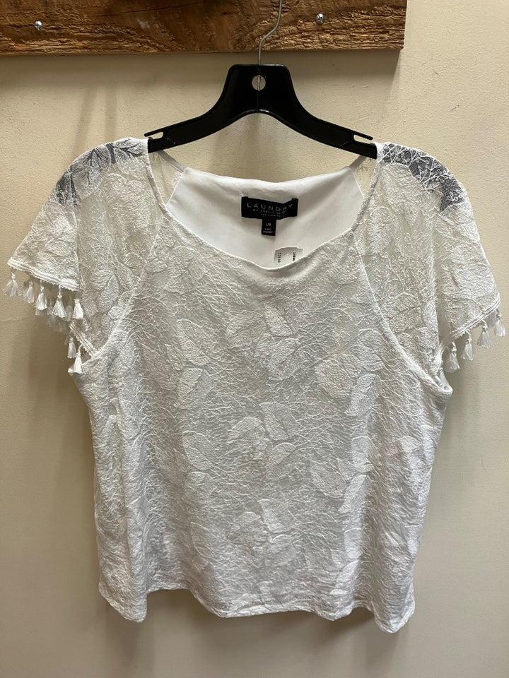 laundry, White, Top, Large