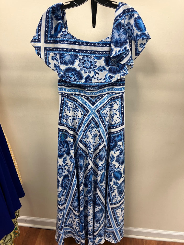 eliza j, Blue+, dress, Small