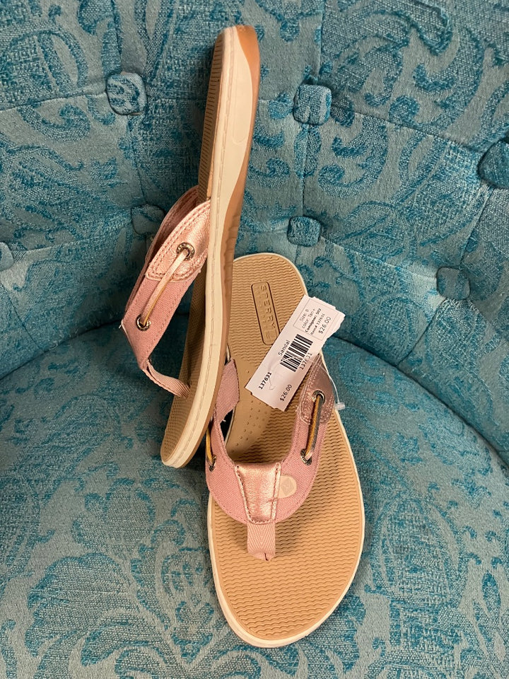 Sperry, Tan+, Sandal, 8