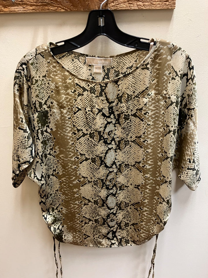Michael kors, Tan+, Top, Small