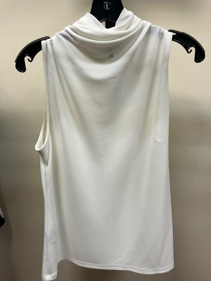 Donna Karan, White, Top, Large