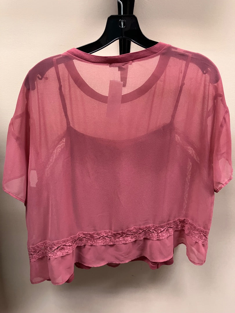 adrianna papell, Pink, Top, Large