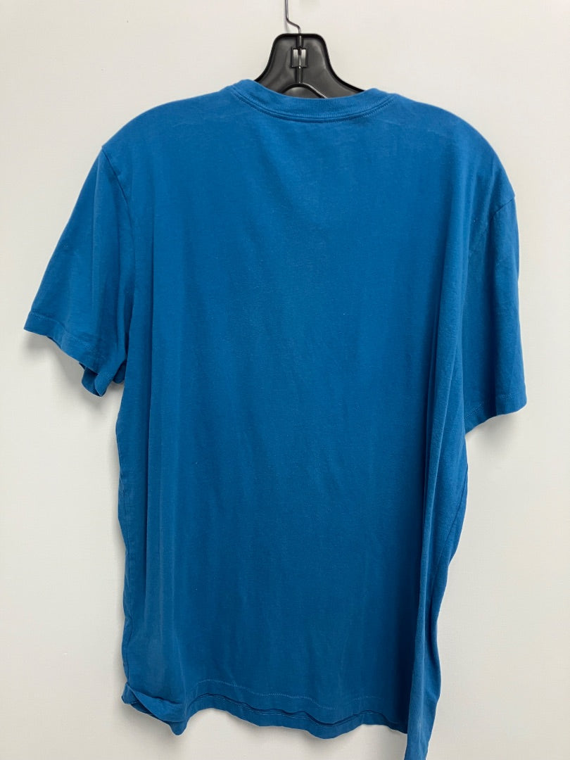 the north face, Blue, Mens-Top, Large