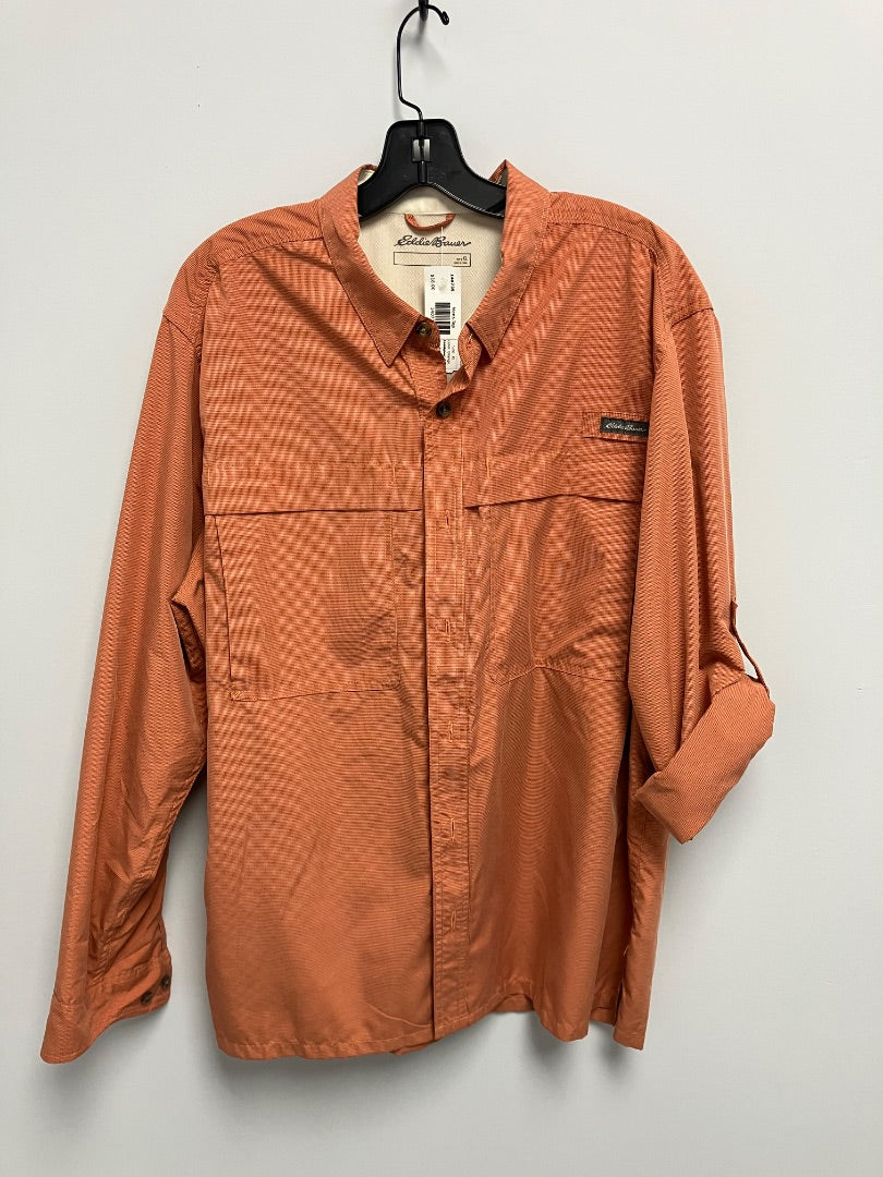 eddie bauer, Orange, Mens-Top, XL