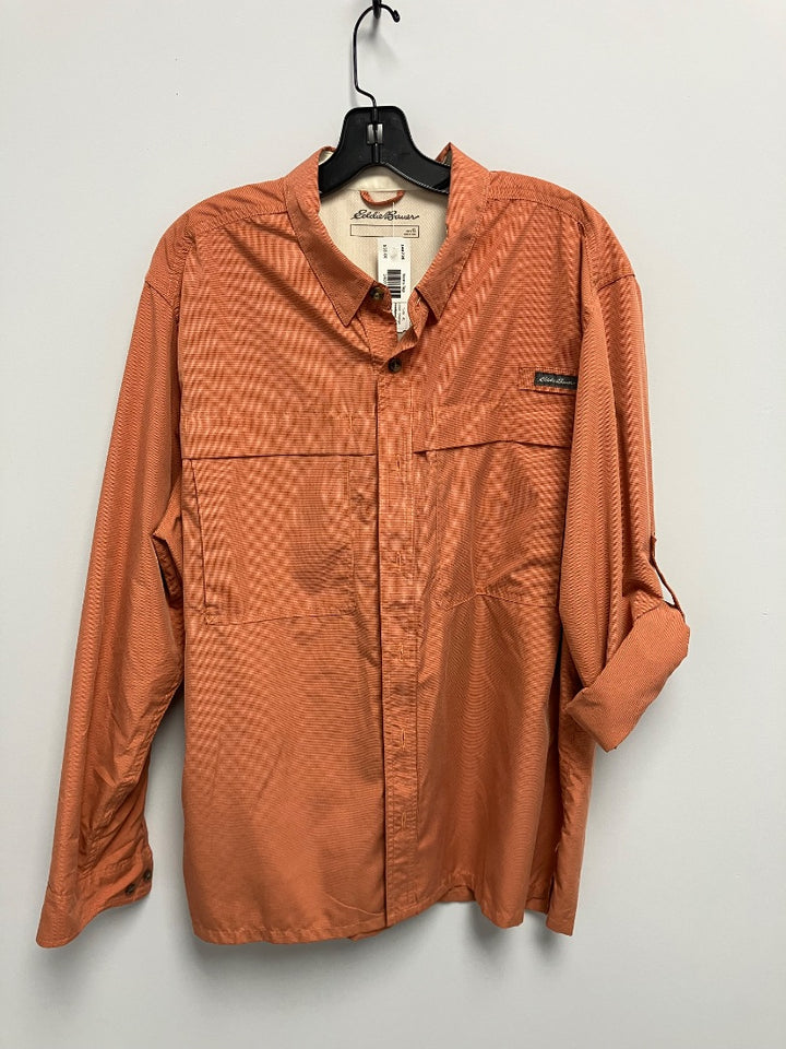 eddie bauer, Orange, Mens-Top, XL