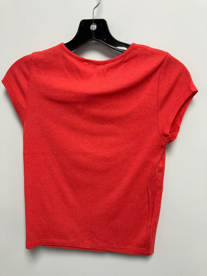 american eagle, red, Top, Medium