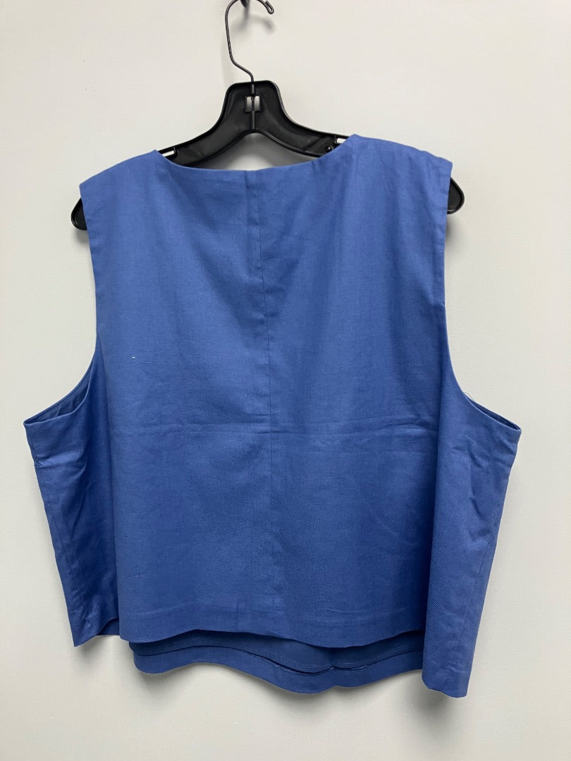 banana republic factory, Blue, Top, 1XL