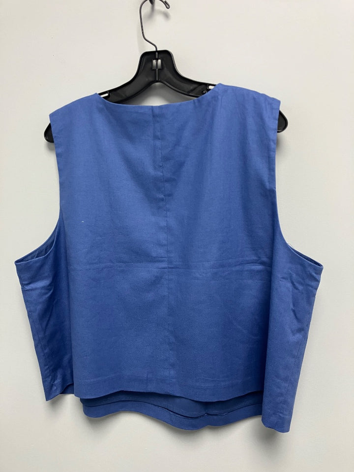 banana republic factory, Blue, Top, 1XL