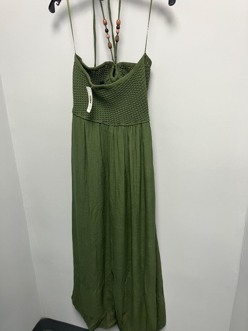 blu pepper, Green, dress, Large