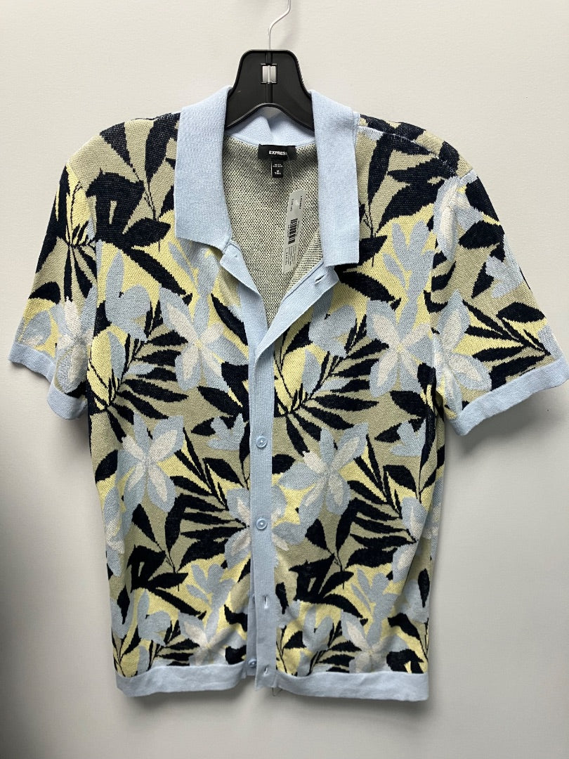 express, Blue+, Mens-Top, Medium