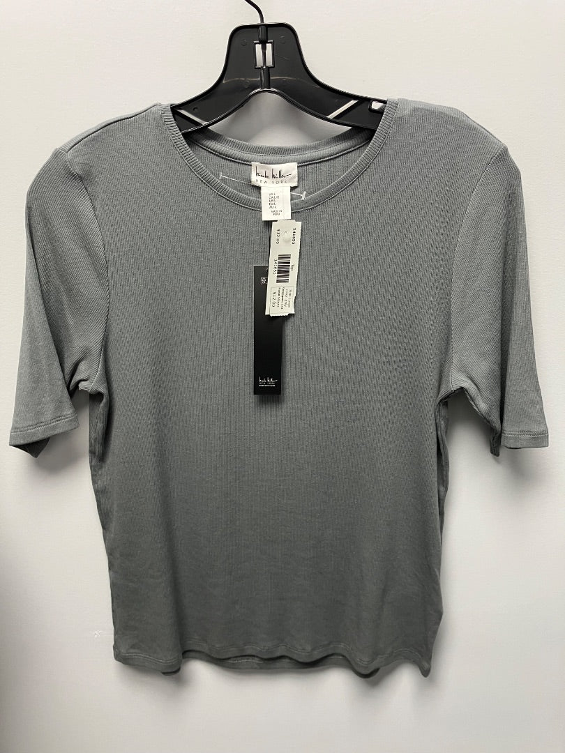 nicole miller, grey, Top, Large