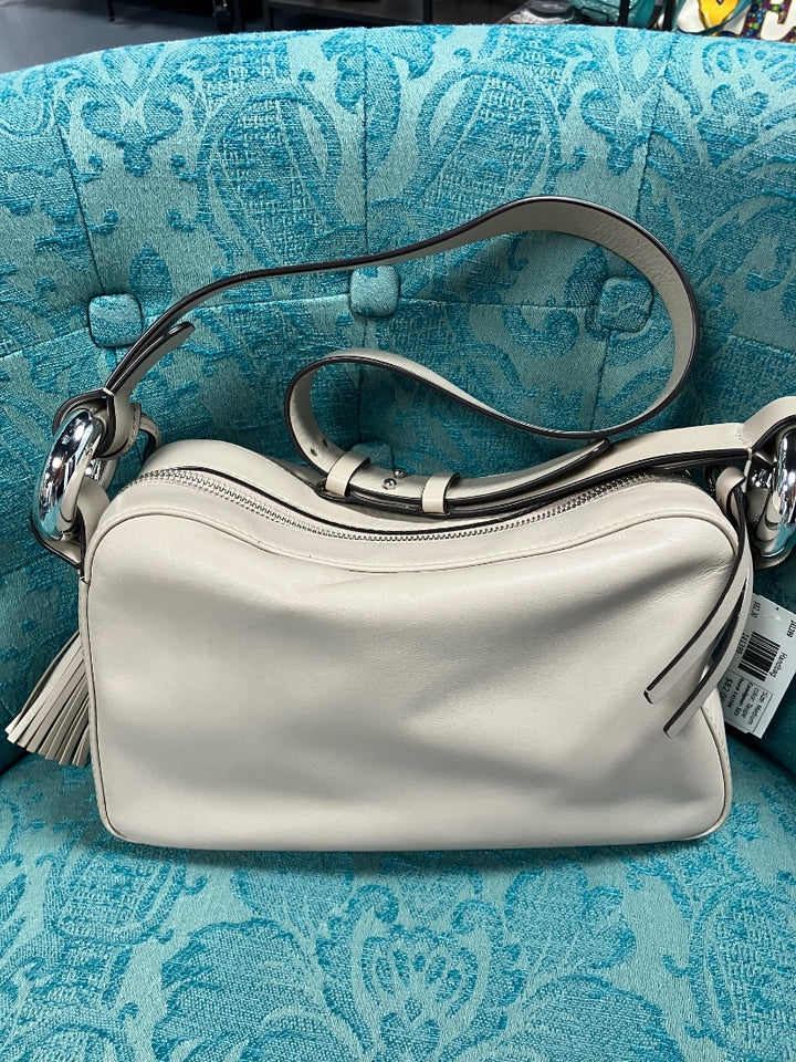 Coach, Taupe, Handbag, Medium