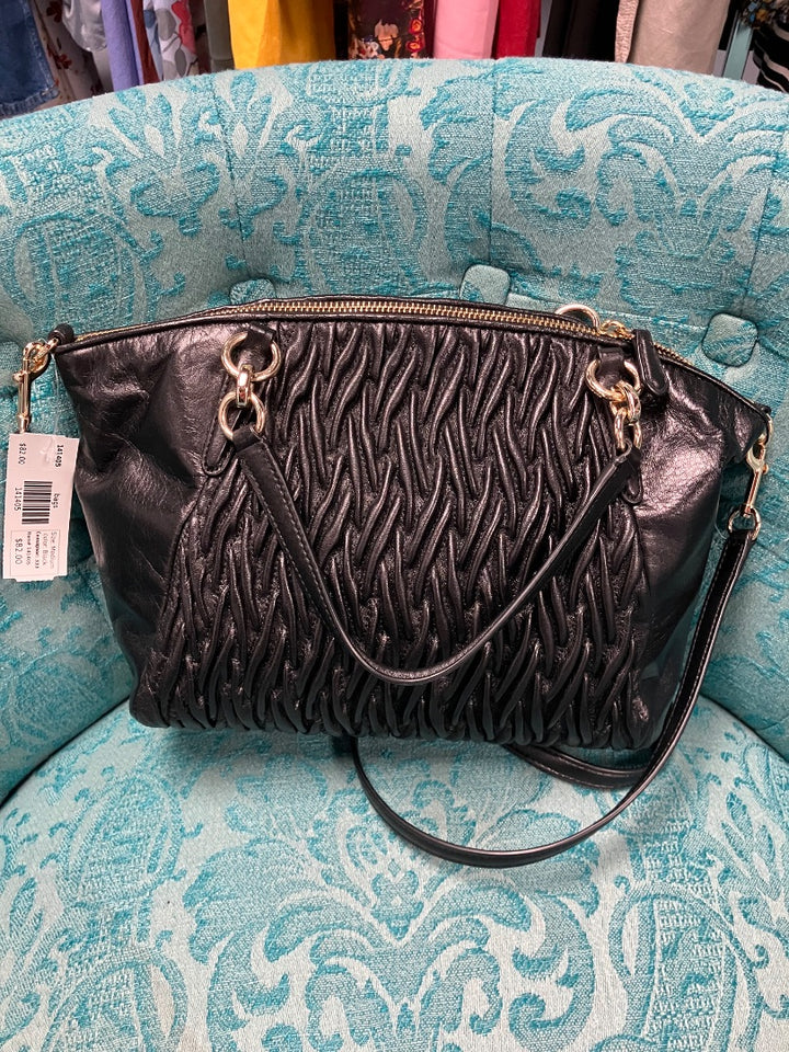 Coach, Black, bags, Medium