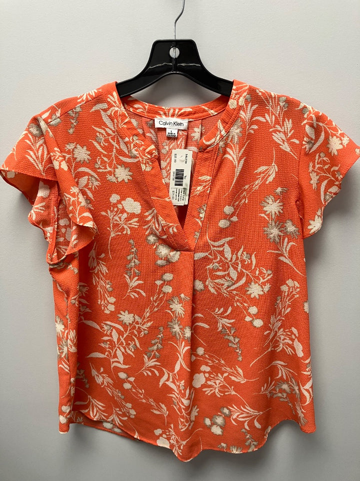 Calvin klein, Orange+, Top, Large