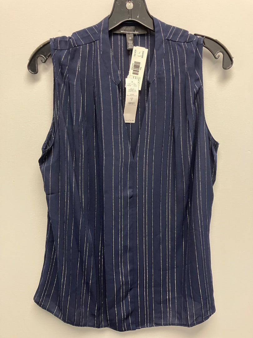 white house black market, Blue+, Top, Medium