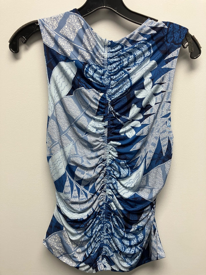 white house black market, Blue+, Top, Medium