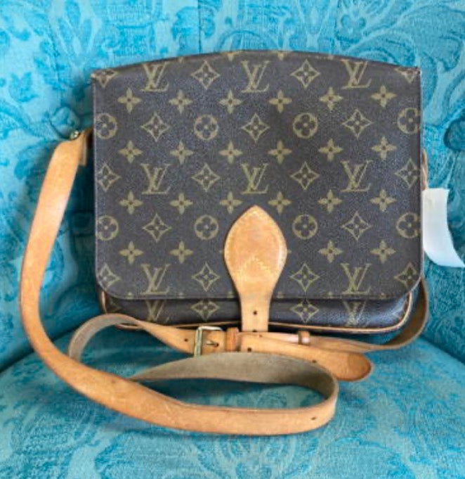 Louis Vuitton, Brown, Handbag, Medium